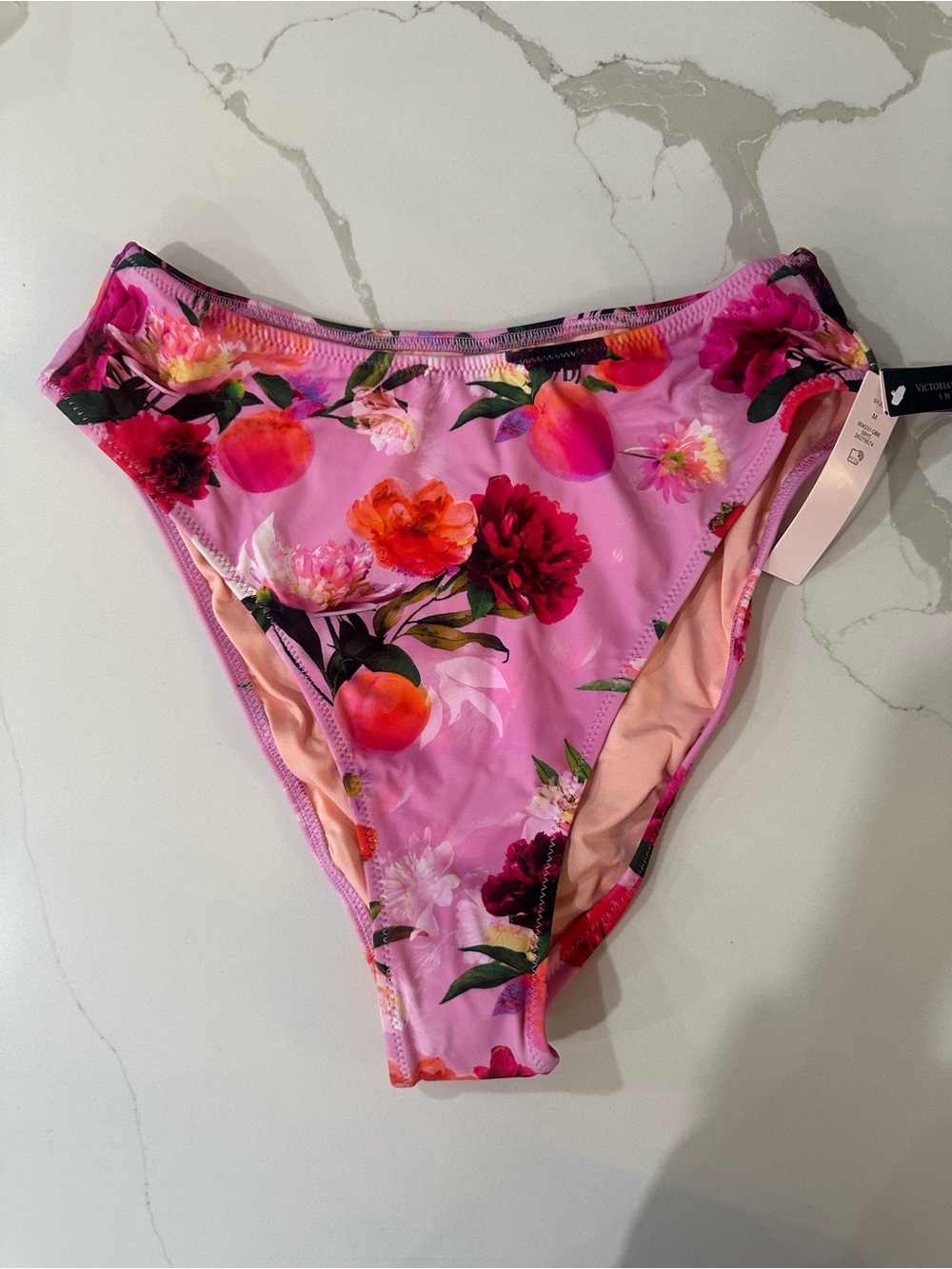 Victoria's Secret Pink Floral Swim Top